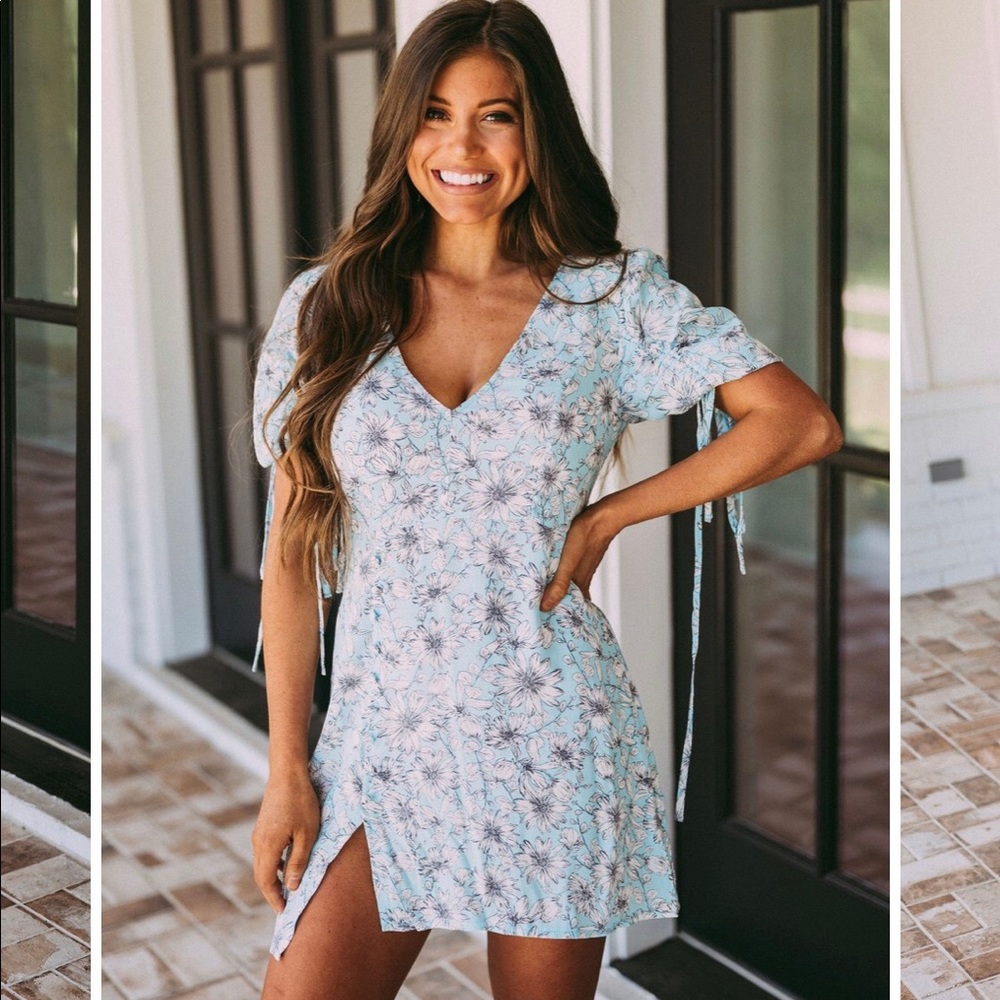 Shop these three boutique flower dress